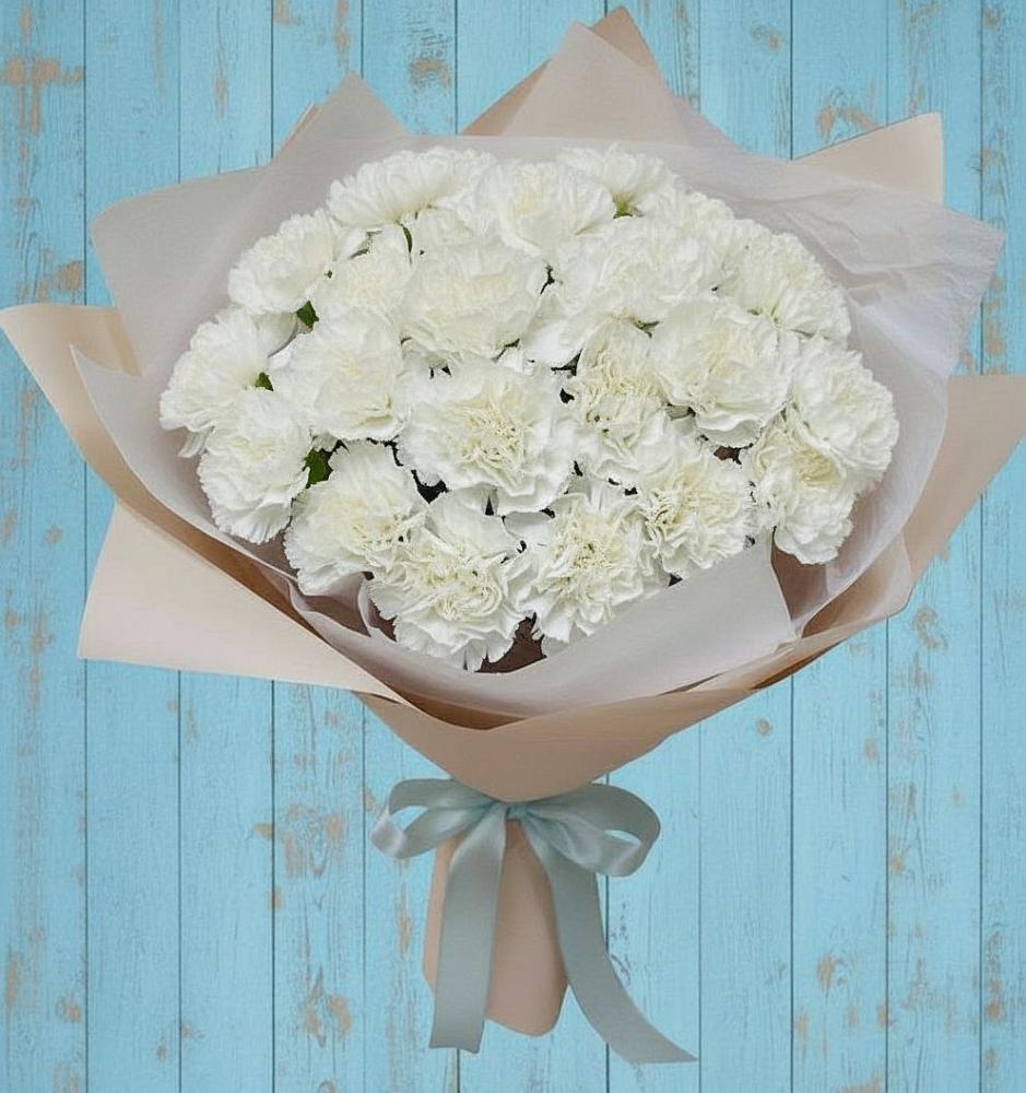 Букет цветов из: Гвоздики в Темиргоевской