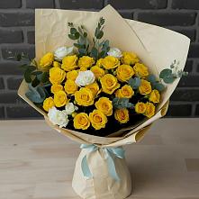 Букет цветов из:  Розы в Темиргоевской