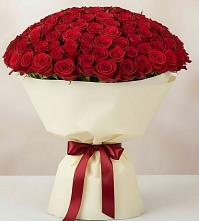 Букет 101 Красная роза Милано в Темиргоевской
