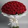 Букет 101 Красная роза Блэк Мэджик в Темиргоевской
