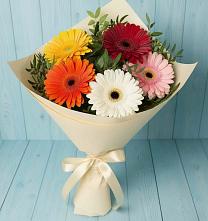 Букет цветов из:  Герберы в Темиргоевской