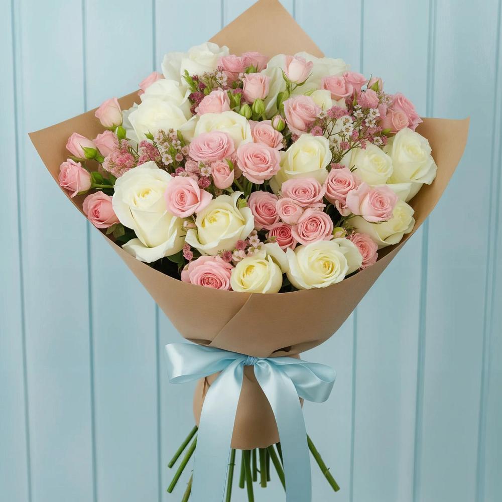 Букет цветов из: Розы в Темиргоевской