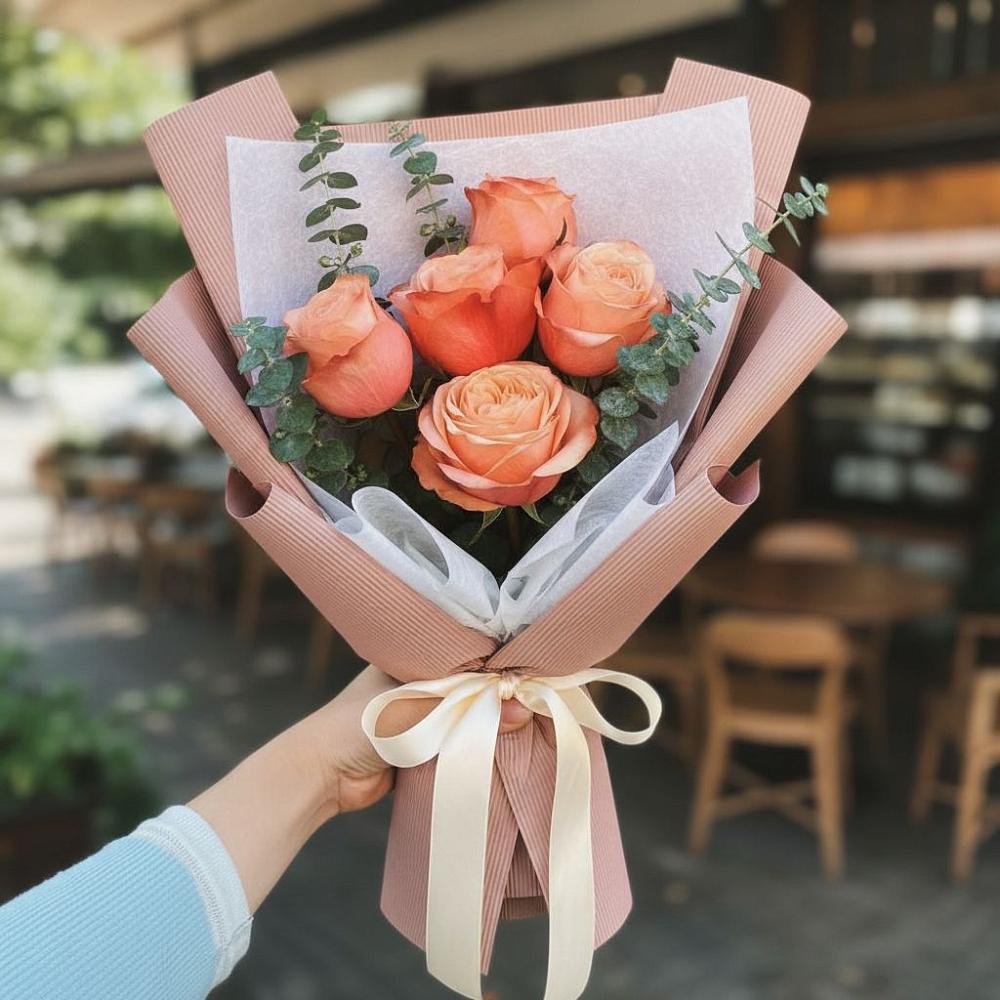 Букет цветов из: Розы в Темиргоевской