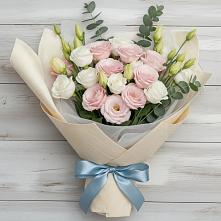 Букет цветов из:  Лизиантусы в Темиргоевской