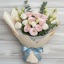 Букет цветов из:  Лизиантусы в Темиргоевской