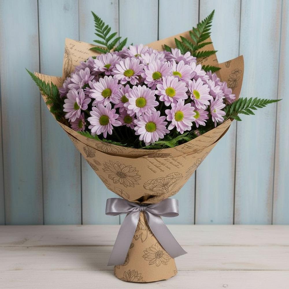 Букет цветов из: Хризантемы в Темиргоевской