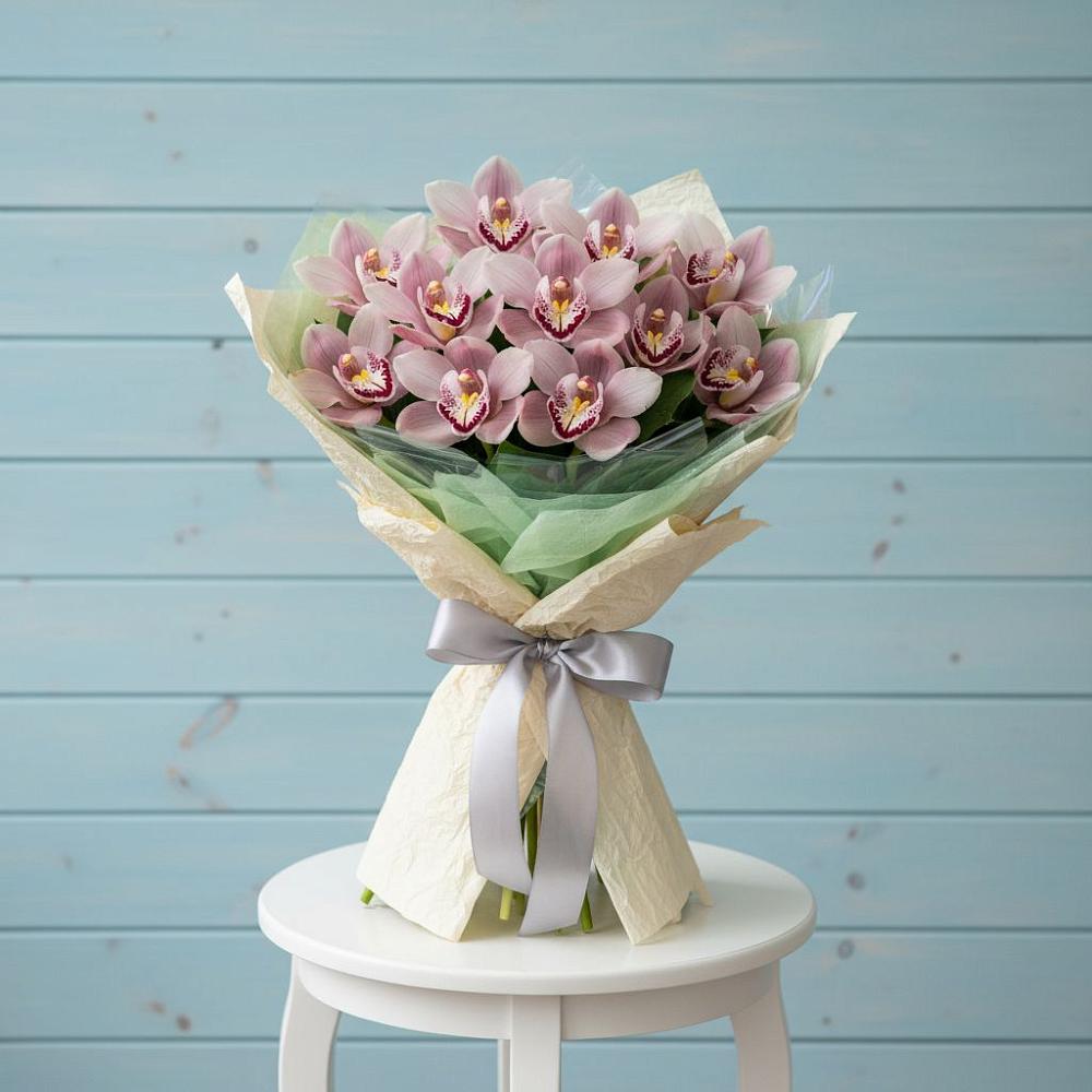 Букет цветов из: Орхидеи и Розы в Темиргоевской