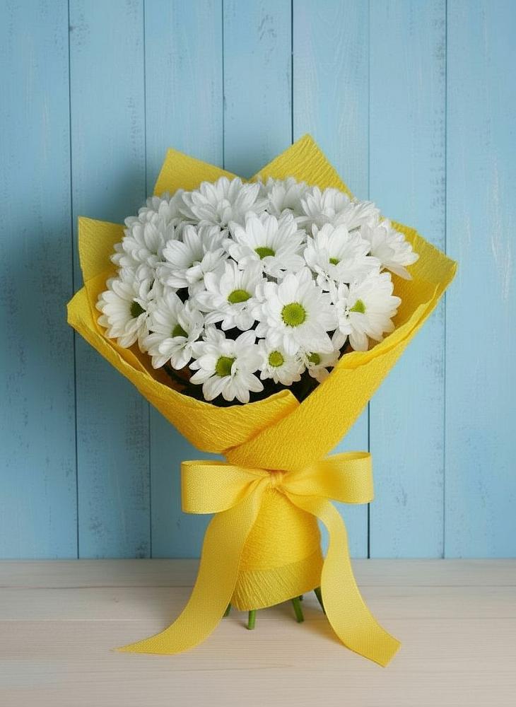 Букет цветов из: Хризантемы в Темиргоевской