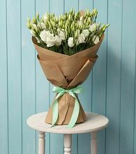 Букет цветов из:  Лизиантусы #REPLACE_PRED# Темиргоевской