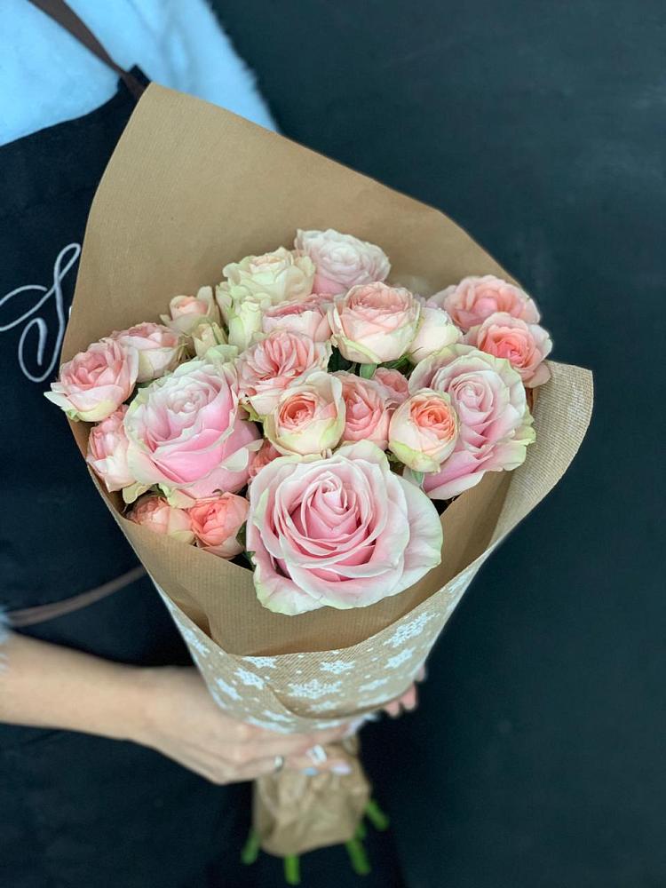 Букет цветов из: Хризантемы и Розы в Темиргоевской