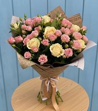 Букет цветов из:  Розы в Темиргоевской