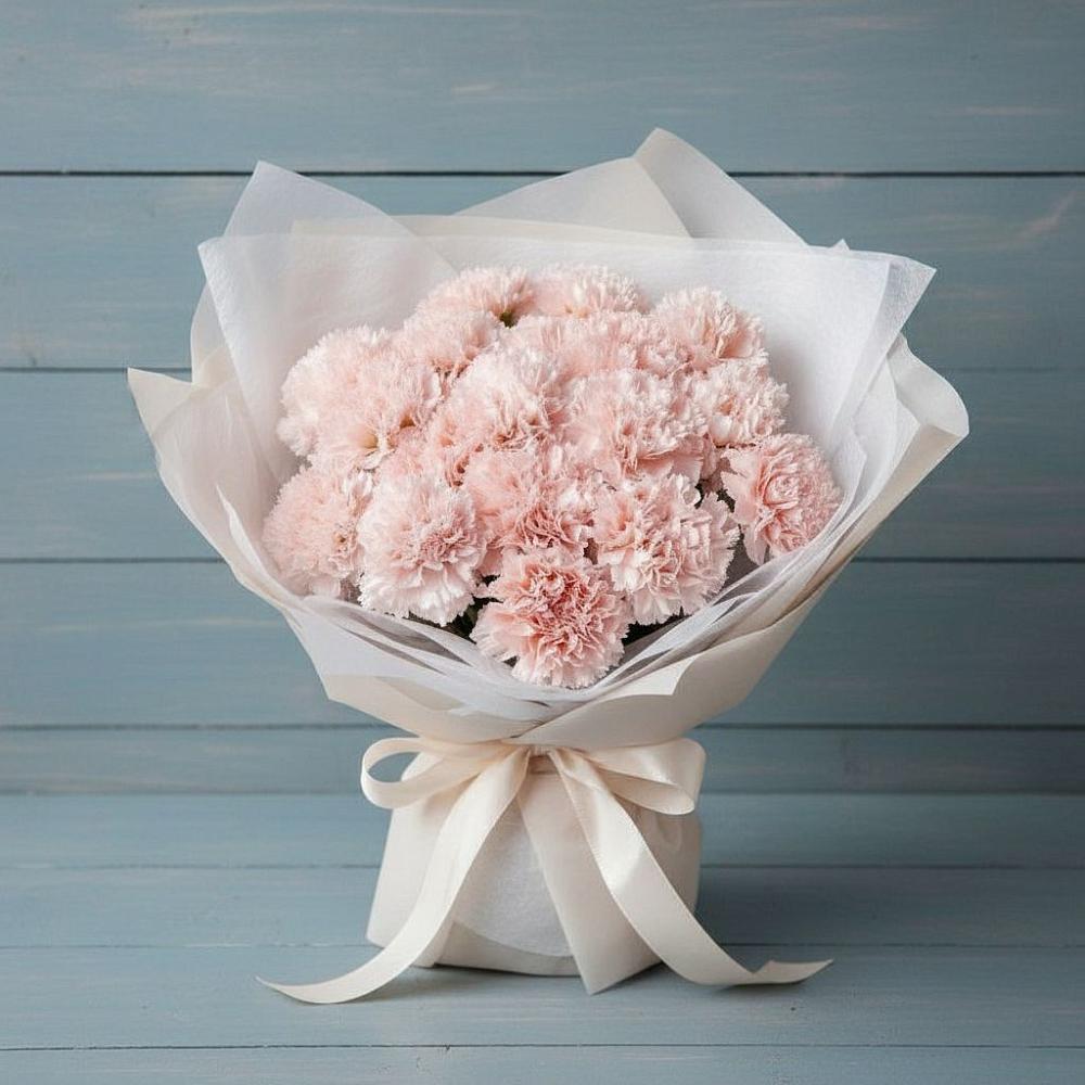 Букет цветов из: Гвоздики в Темиргоевской