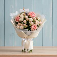 Букет цветов из:  Розы в Темиргоевской